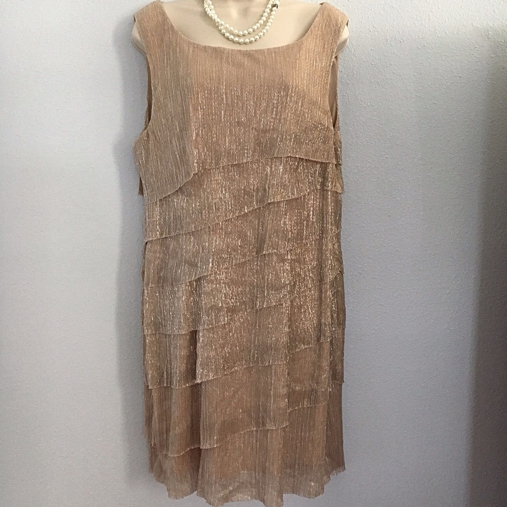 Champagne Gold Dress
